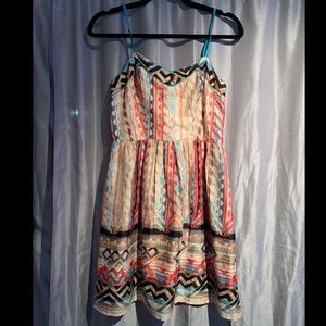 Fun brightly colored dress